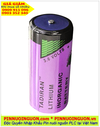 Tadiran TL-5937, Pin nuôi nguồn Tadiran TL-5937 lithium 3.6V DD 35000mAh _Xuất xứ Israel